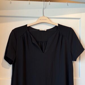 Black Short Sleeve dress